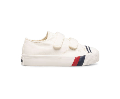 Girls|Boys Big Kid's Royal Lo HL White - Keds
