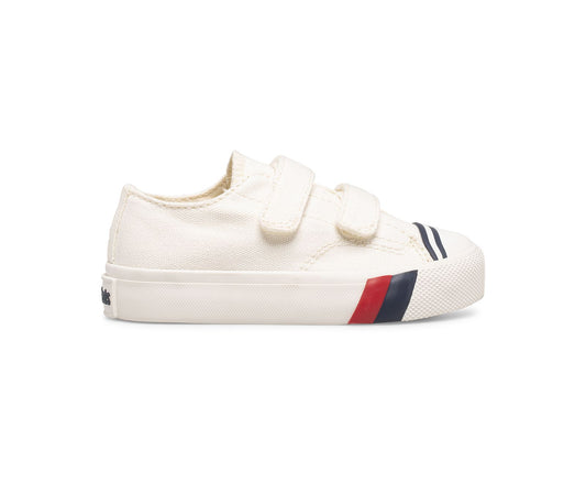 Girls|Boys Big Kid's Royal Lo HL White - Keds