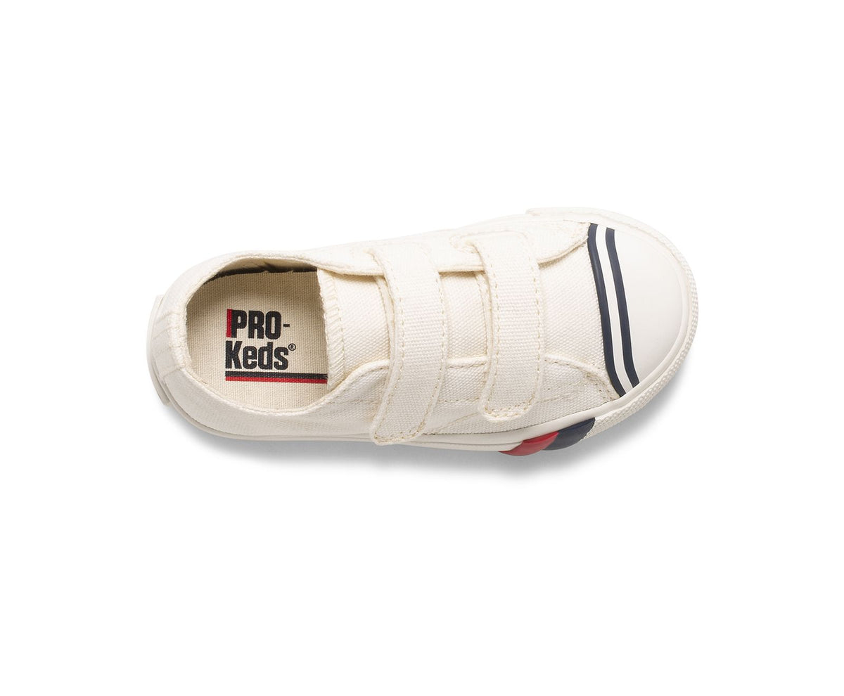 Girls|Boys Big Kid's Royal Lo HL White - Keds