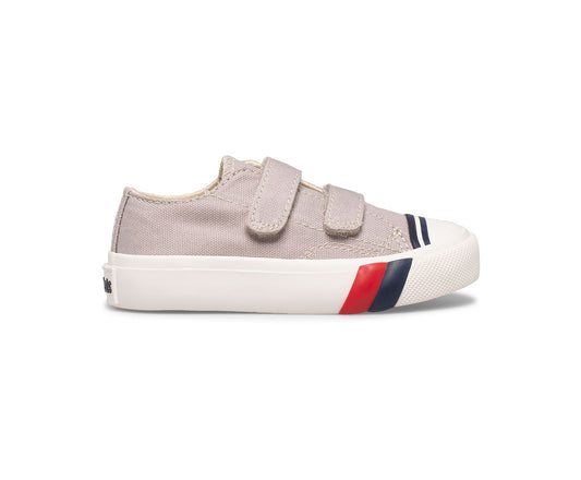Girls|Boys Big Kid's Royal Lo HL Drizzle Grey - Keds