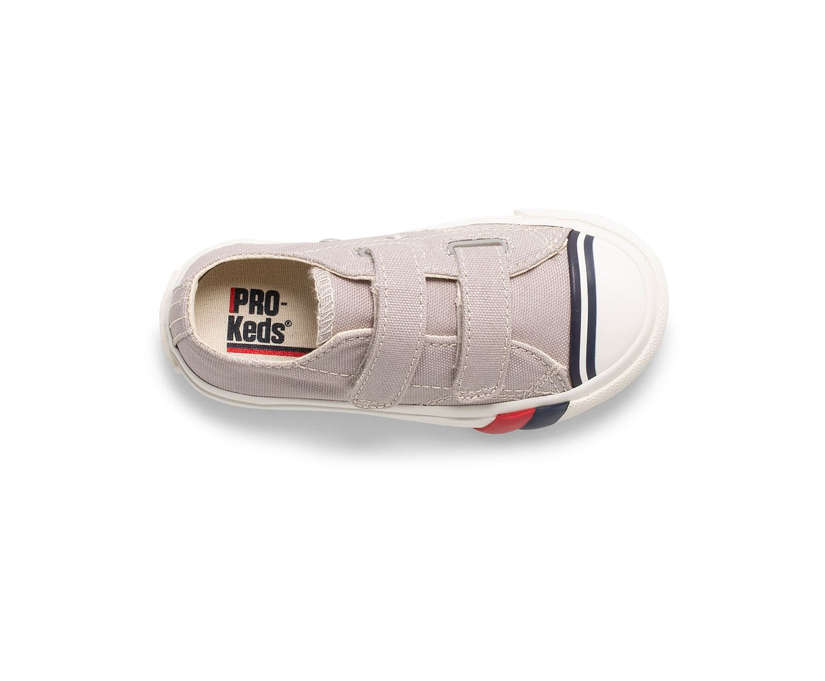 Girls|Boys Big Kid's Royal Lo HL Drizzle Grey - Keds