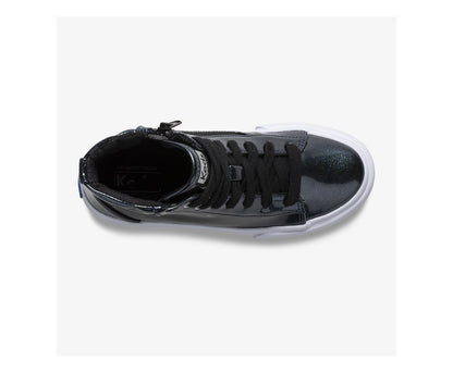 Girls Big Kid's Double Up High Top Black/Multi - Keds