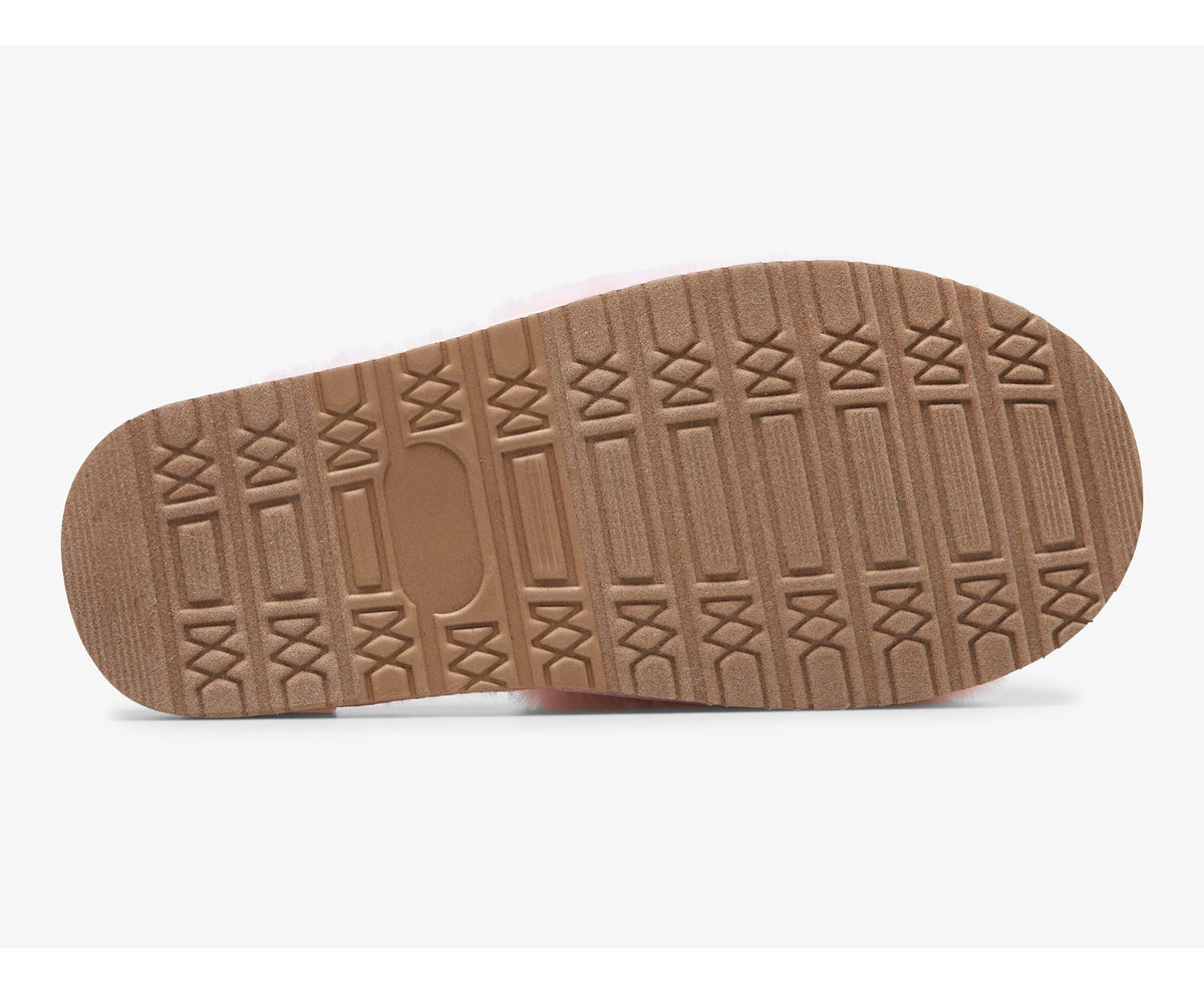 Women Mule Slipper Glitter Ivory - Keds