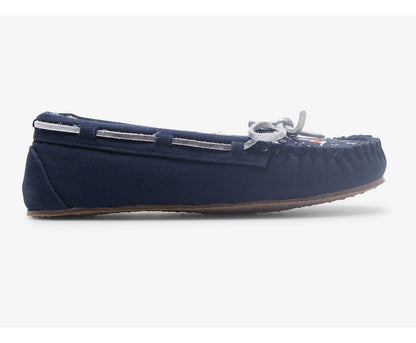 Women Moccasin Slipper Navy Cat Multi - Keds