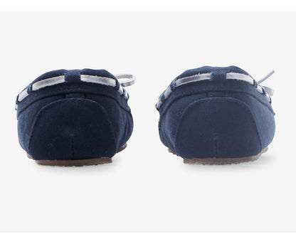 Women Moccasin Slipper Navy Cat Multi - Keds