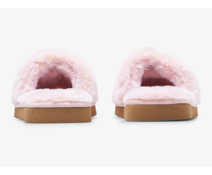 Women Fuzzy Slide Slipper Blush - Keds