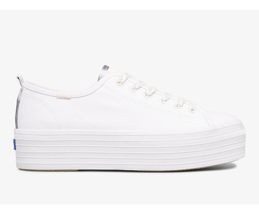 Women Triple Up Feat. Organic Canvas Vintage Indigo - Keds