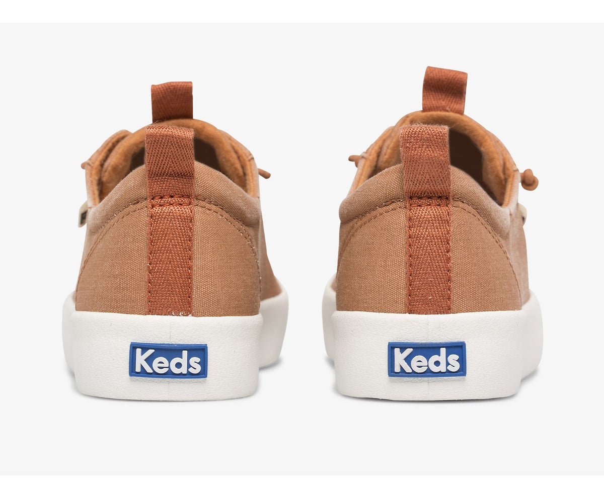 Women Kickback Washable Feat. Organic Cotton Rust - Keds