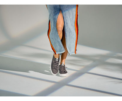 Women Kickback Washable Feat. Organic Cotton Smoke - Keds