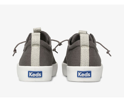 Women Kickback Washable Feat. Organic Cotton Smoke - Keds