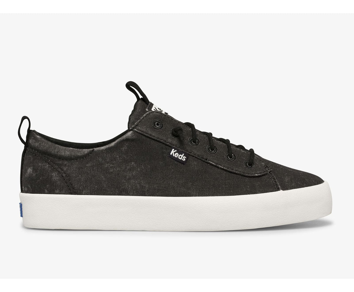 Women Kickback Washable Feat. Organic Cotton Black - Keds