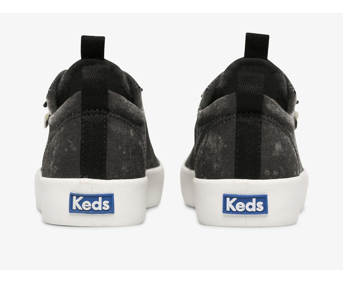 Women Kickback Washable Feat. Organic Cotton Black - Keds