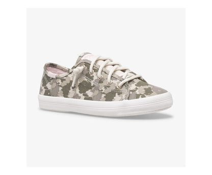 Girls Big Kid's Kickstart Seasonal Feat. Organic Cotton Camo - Keds