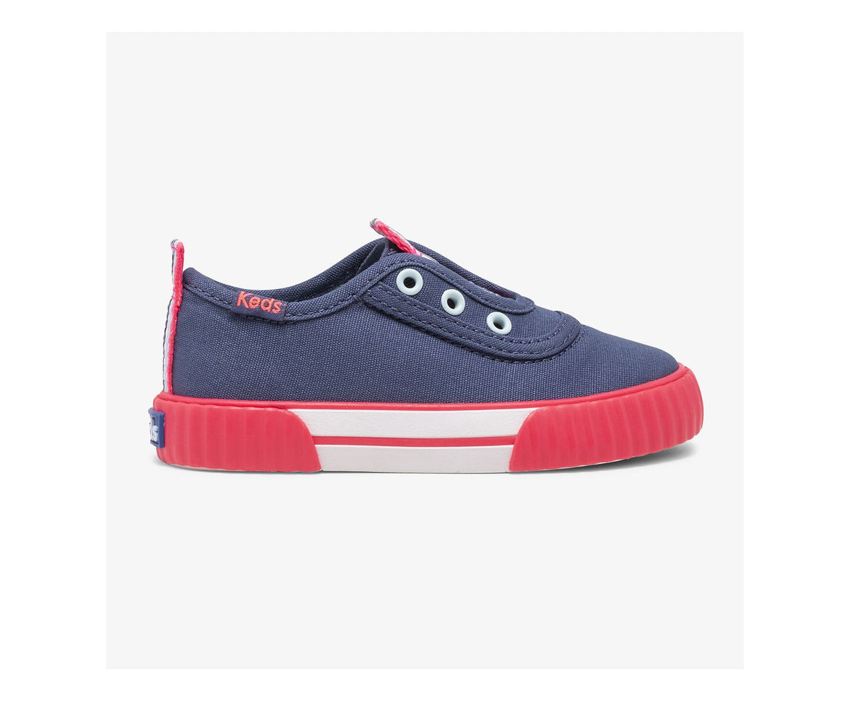 Girls Little Kid's Topkick Washable Slip On Jr Indigo - Keds