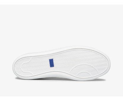 Women Ace Leather White Silver - Keds