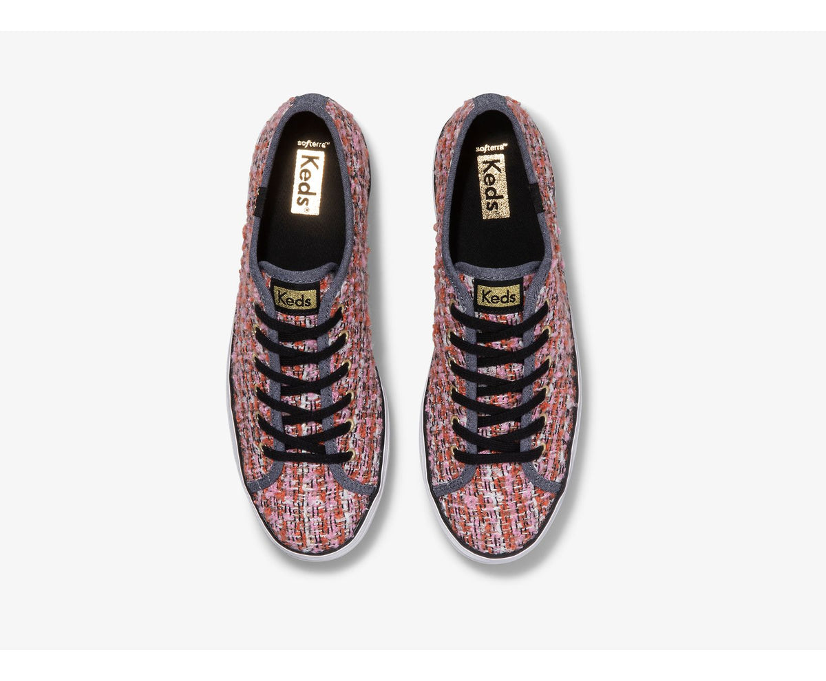 Women Triple Up Boucle Pink Multi - Keds