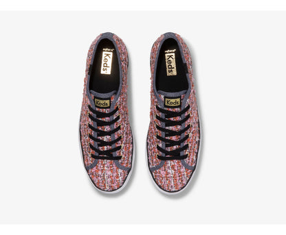Women Triple Up Boucle Pink Multi - Keds