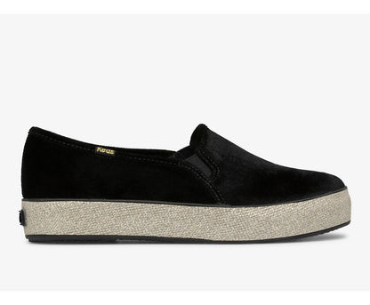 Women Triple Decker Dazzle Black - Keds