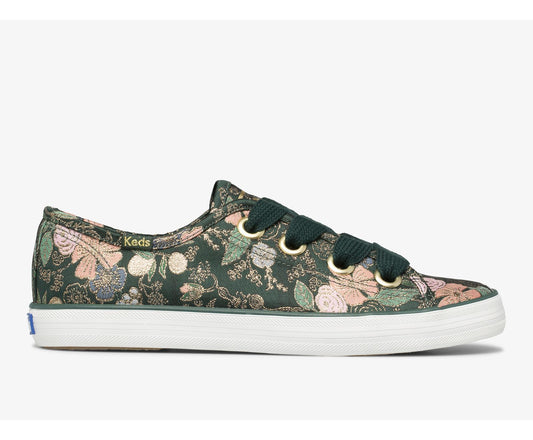 Women Keds x Rifle Paper Co. Kickstart Big Eyelet Green Multi - Keds