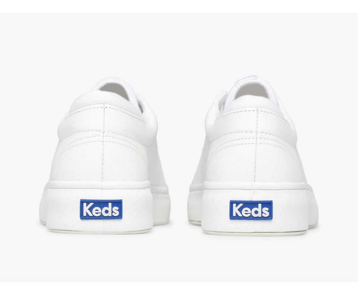 Women Alley Leather White - Keds