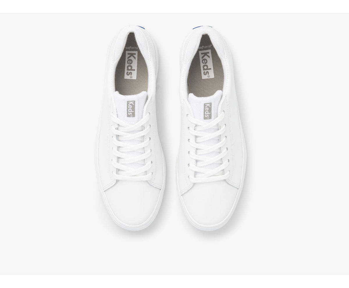 Women Alley Leather White - Keds