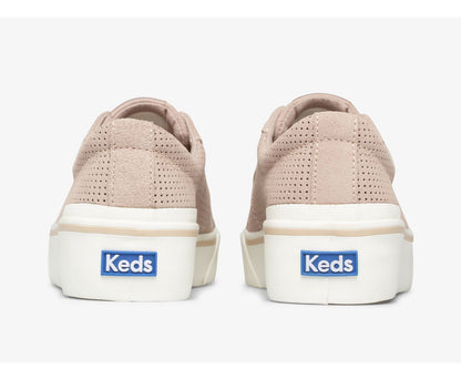 Women Jump Kick Duo Perf Suede Mauve - Keds