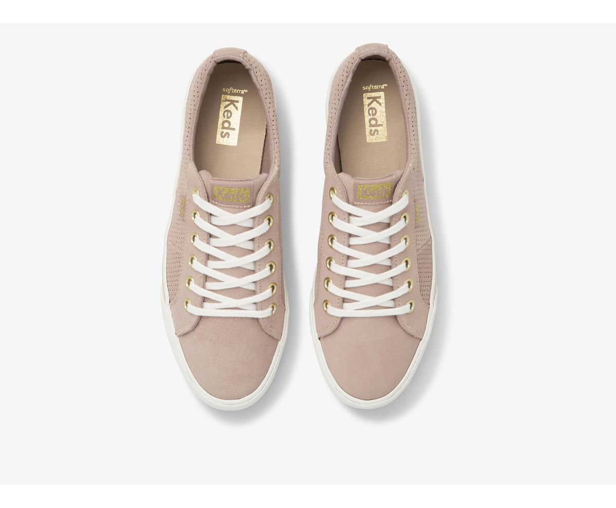 Women Jump Kick Duo Perf Suede Mauve - Keds