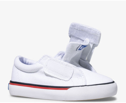 Girls|Boys Big Kid's Jump Kick Jr Canvas White - Keds