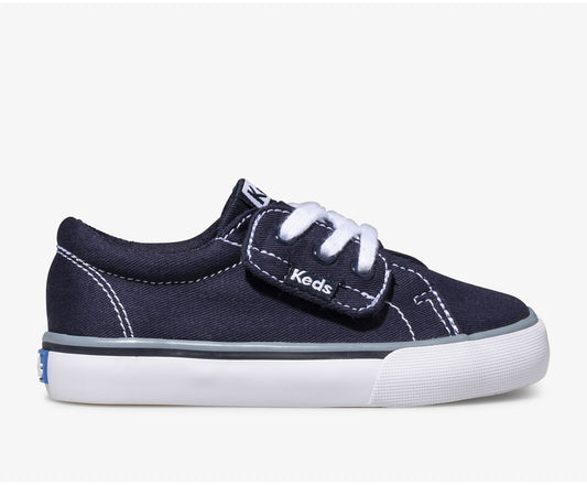 Girls|Boys Big Kid's Jump Kick Jr Canvas Navy - Keds