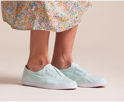 Women Chillax Washable Feat. Organic Cotton Light Teal - Keds