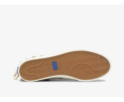 Women Cooper Zip Fringe Suede Sand - Keds