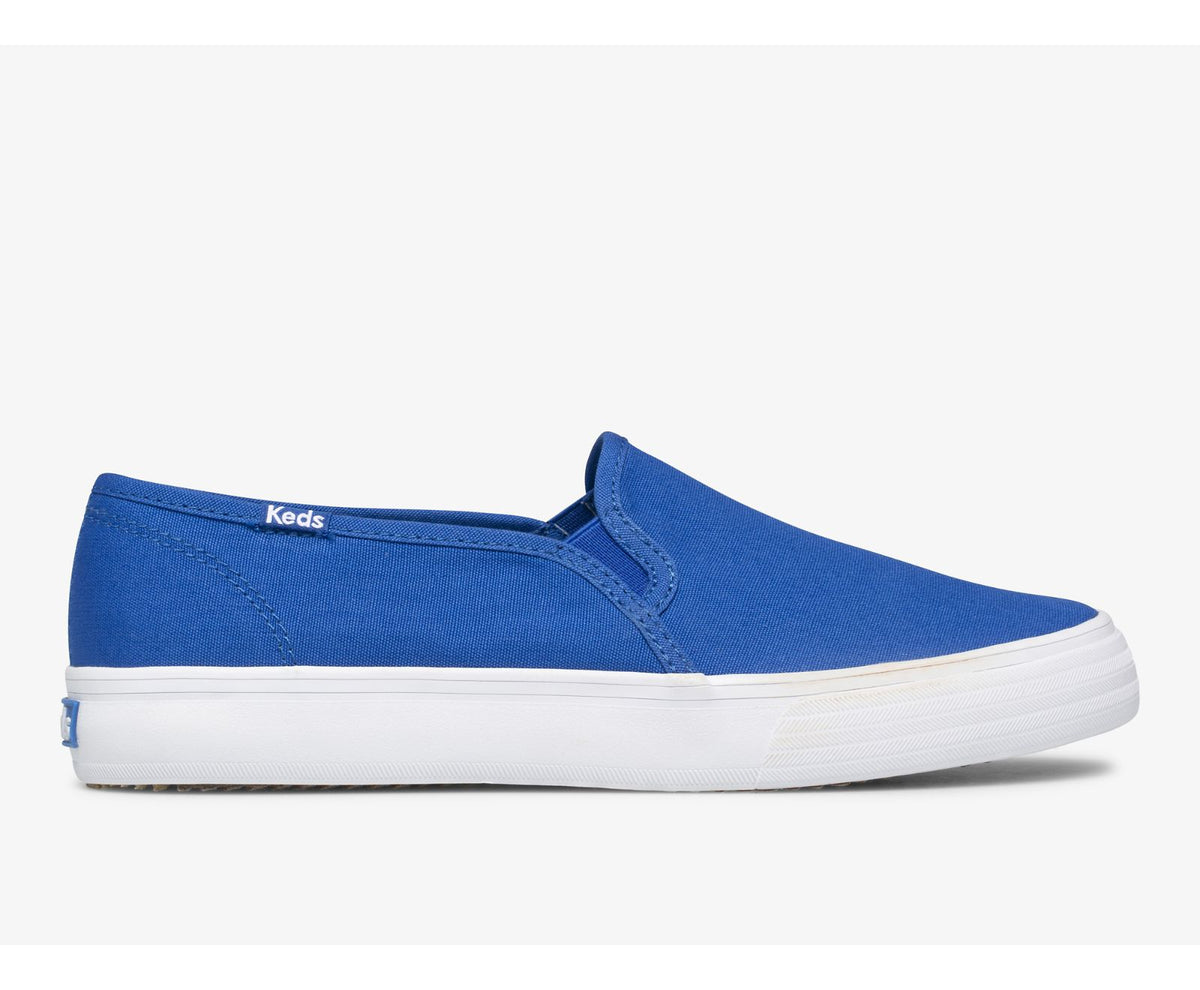 Women Double Decker Feat. Organic Cotton Bright Blue - Keds