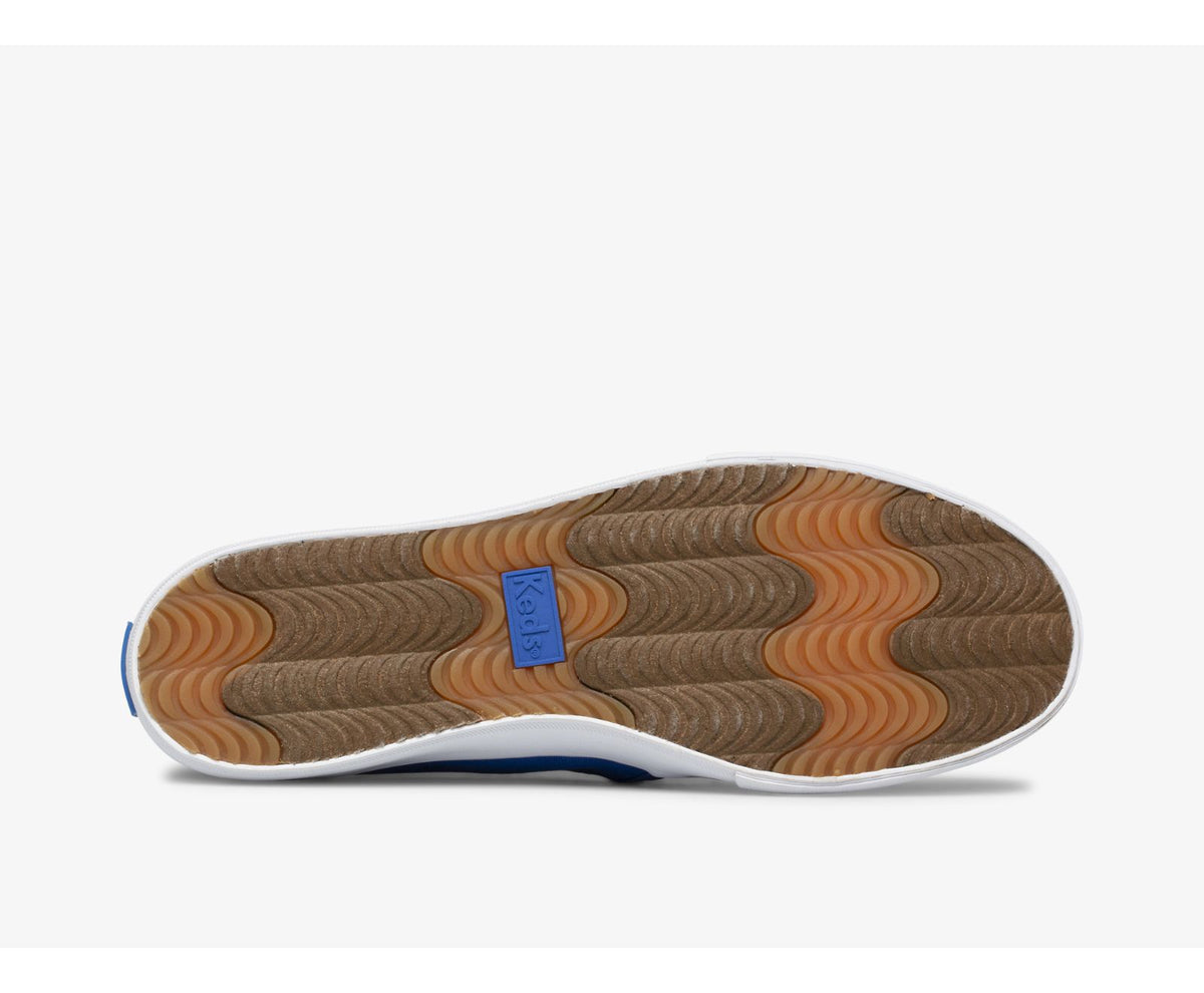 Women Double Decker Feat. Organic Cotton Bright Blue - Keds