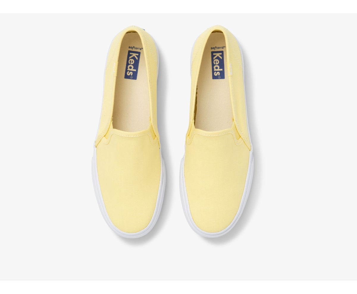 Women Double Decker Feat. Organic Cotton Light Yellow - Keds