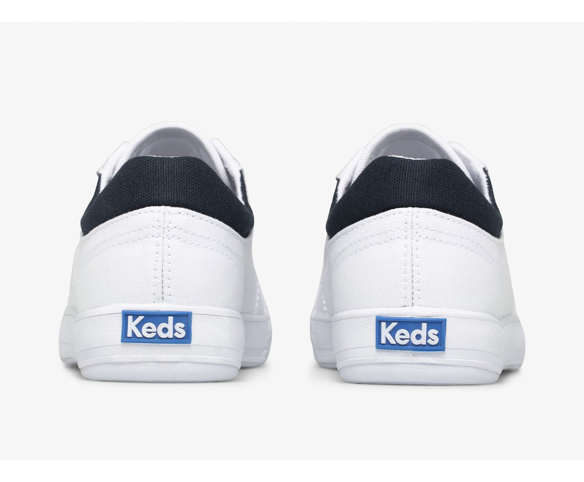 Women Center II Canvas White Navy - Keds