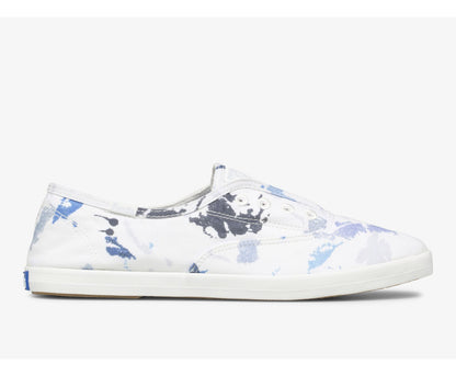 Women Chillax Splatter Twill White Blue - Keds
