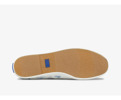 Women Chillax Splatter Twill White Blue - Keds