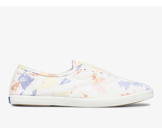Women Chillax Splatter Twill White Peach - Keds