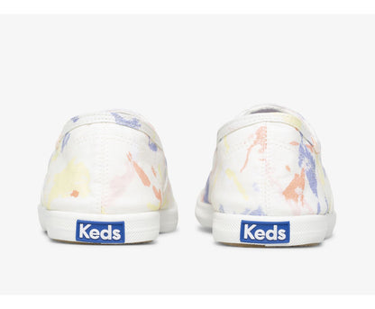 Women Chillax Splatter Twill White Peach - Keds