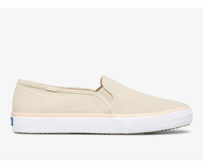 Women Double Decker Canvas Washable Beige - Keds