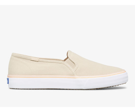 Women Double Decker Canvas Washable Beige - Keds