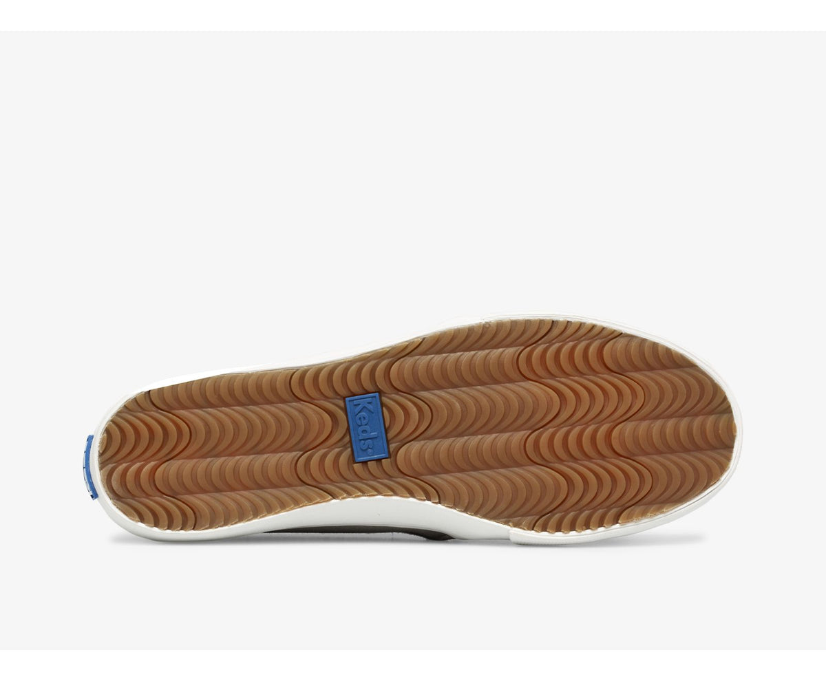 Women Double Decker Perf Suede Grey - Keds