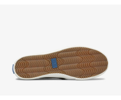 Women Double Decker Perf Suede Taupe - Keds