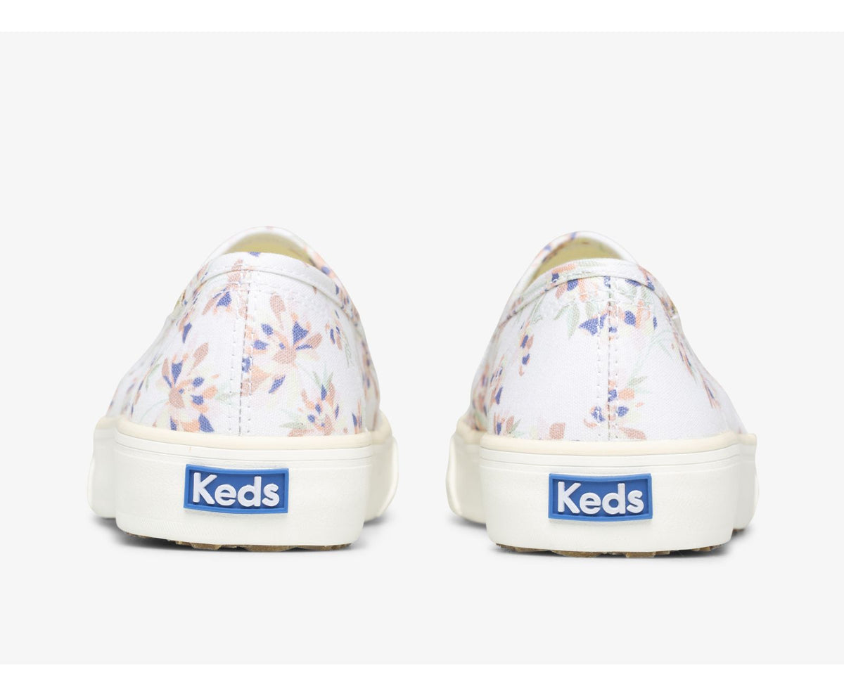 Women Double Decker Spring Floral Green - Keds