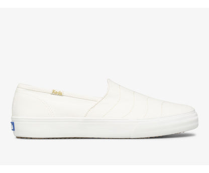 Women Double Decker Wave Canvas Cream - Keds