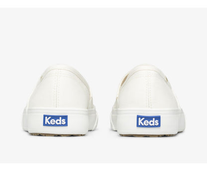 Women Double Decker Wave Canvas Cream - Keds