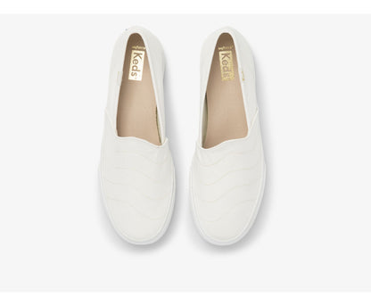 Women Double Decker Wave Canvas Cream - Keds