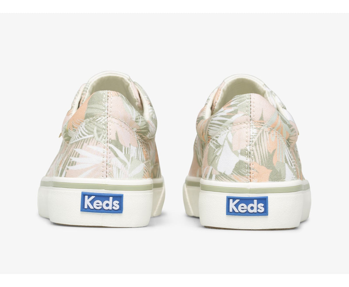 Women Jump Kick Palm Canvas Green Multi - Keds