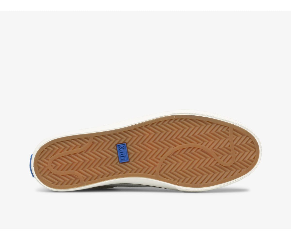 Women Jump Kick Perf Leather White - Keds