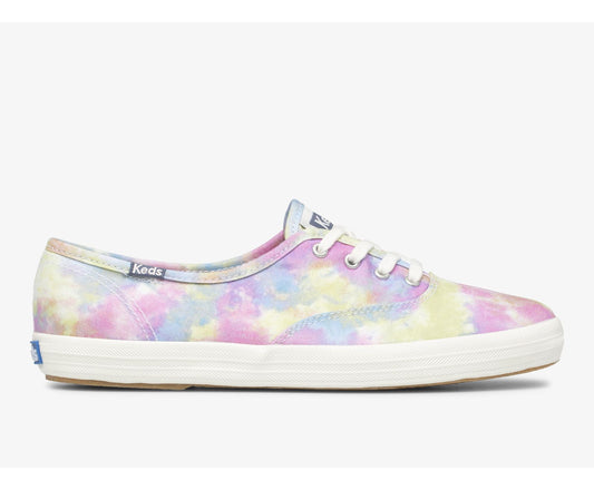 Women Champion Canvas Tie Dye Pink Purple - Keds